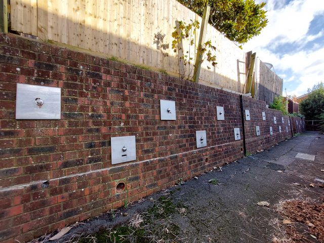 Park Barn, Guildford - Wall Stabilisation